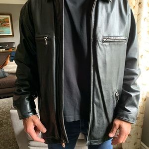 Men’s medium leather jacket